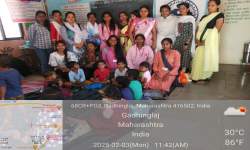 Gijavane  Anganwadi Studi Visit