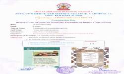 Report of Read the Preamble of Indian Constitution